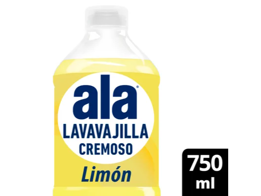 LAVAVAJILLAS CREMOSO (ALA) X 750 ML. LIMON