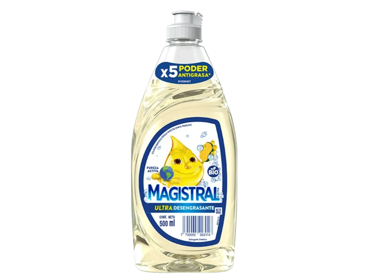 BOT.DETERG. COCENTRADO  PUREZA ACTIVA X 500 ML.
