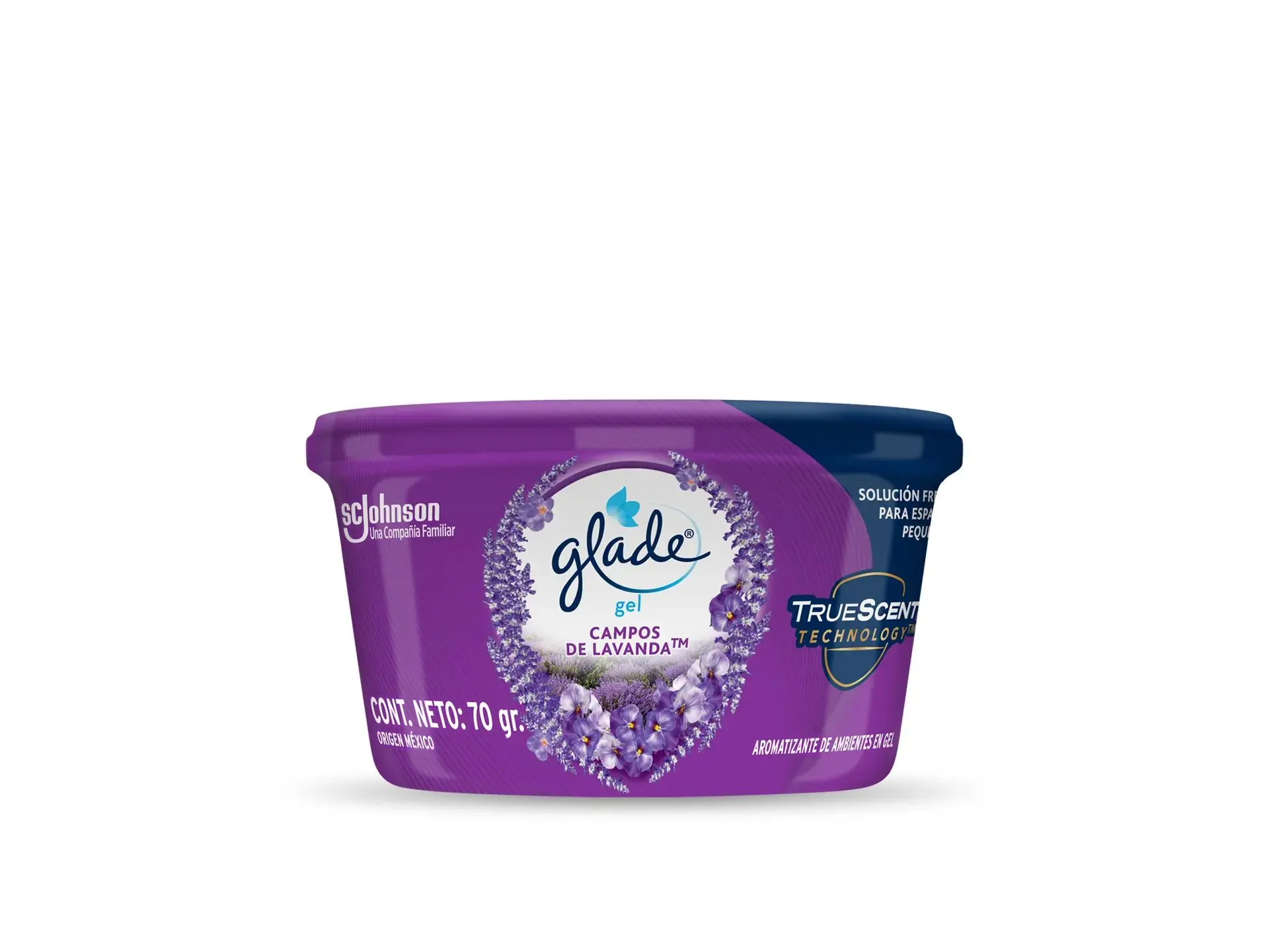 MINI GEL AMBIENTE (GLADE) X 70 G.