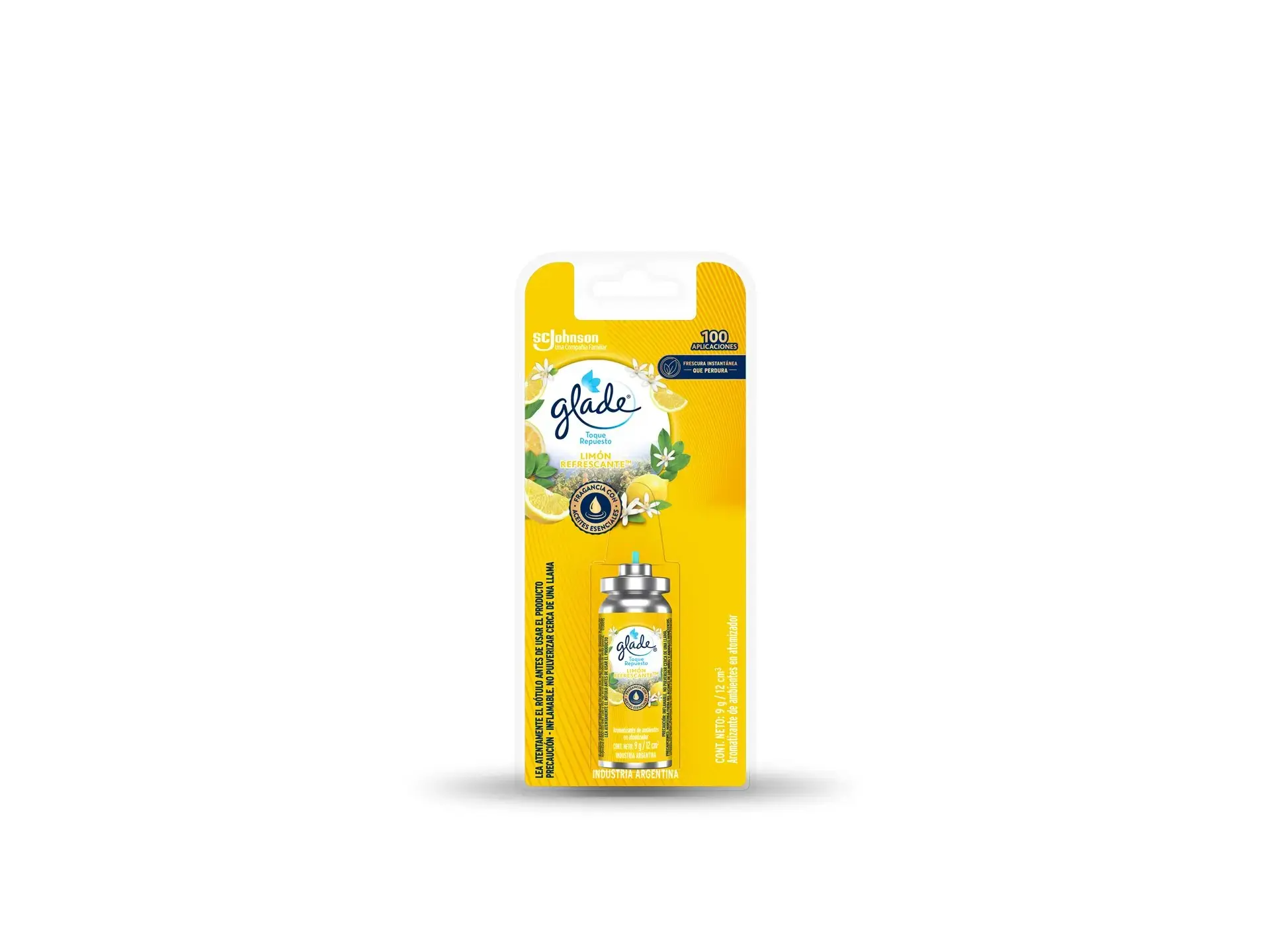 REPUESTO TOQUE (GLADE) X 9 G.
