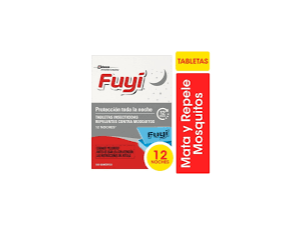 CAJA TABLETAS (FUYI) X 12 UNID.