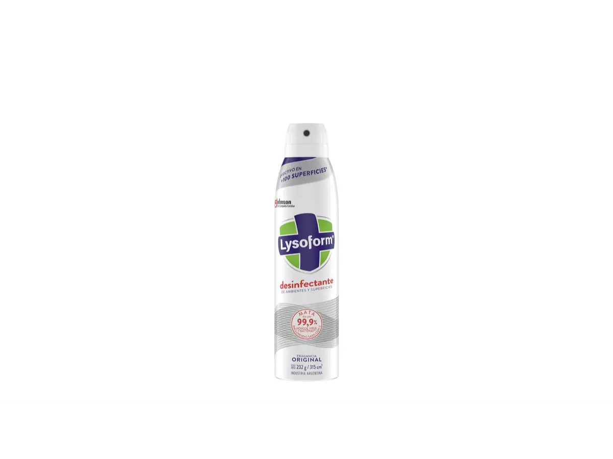 AERO DESINF. ULTRALIVIANO (LYSOFORM) X 315 ML.