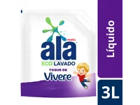 JABON LIQ. PARA ROPA (ALA) X 3 LTS.