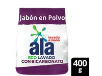 JABON EN POLVO BICARBANATO (ALA) X 400 G.