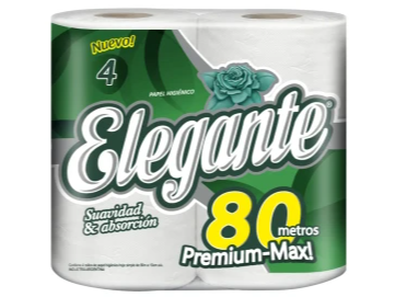 HIG. ELEGANTE BLANCO 4 X 80 MTS. SIMPLE