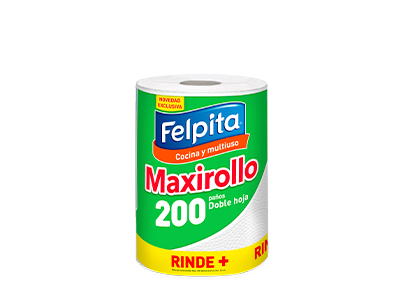 ROLLO COCINA FELPITA X 200 PAÑOS