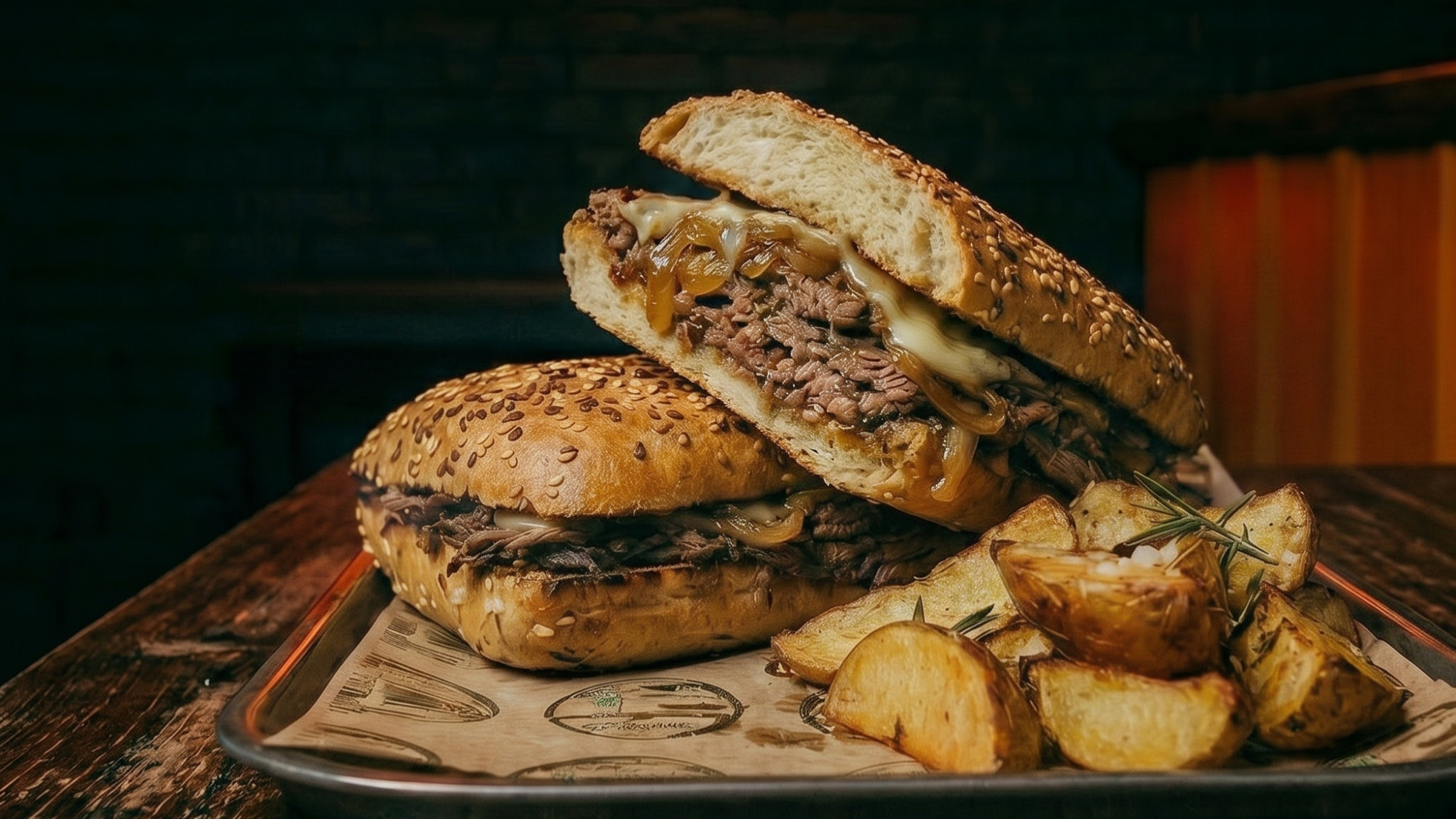 Sándwiches Braseados