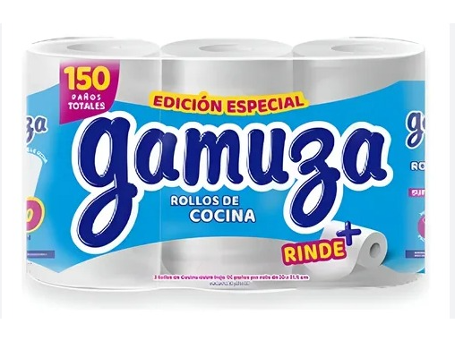 Rollo Cocina Gamuza 150 paños