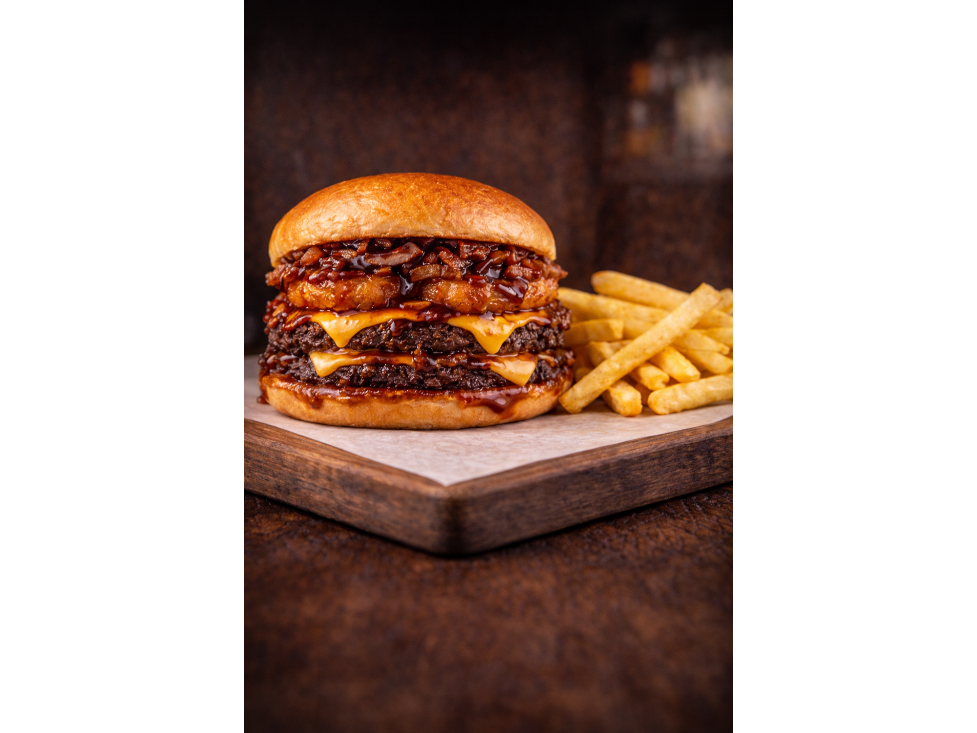 Aros de fuego & papas