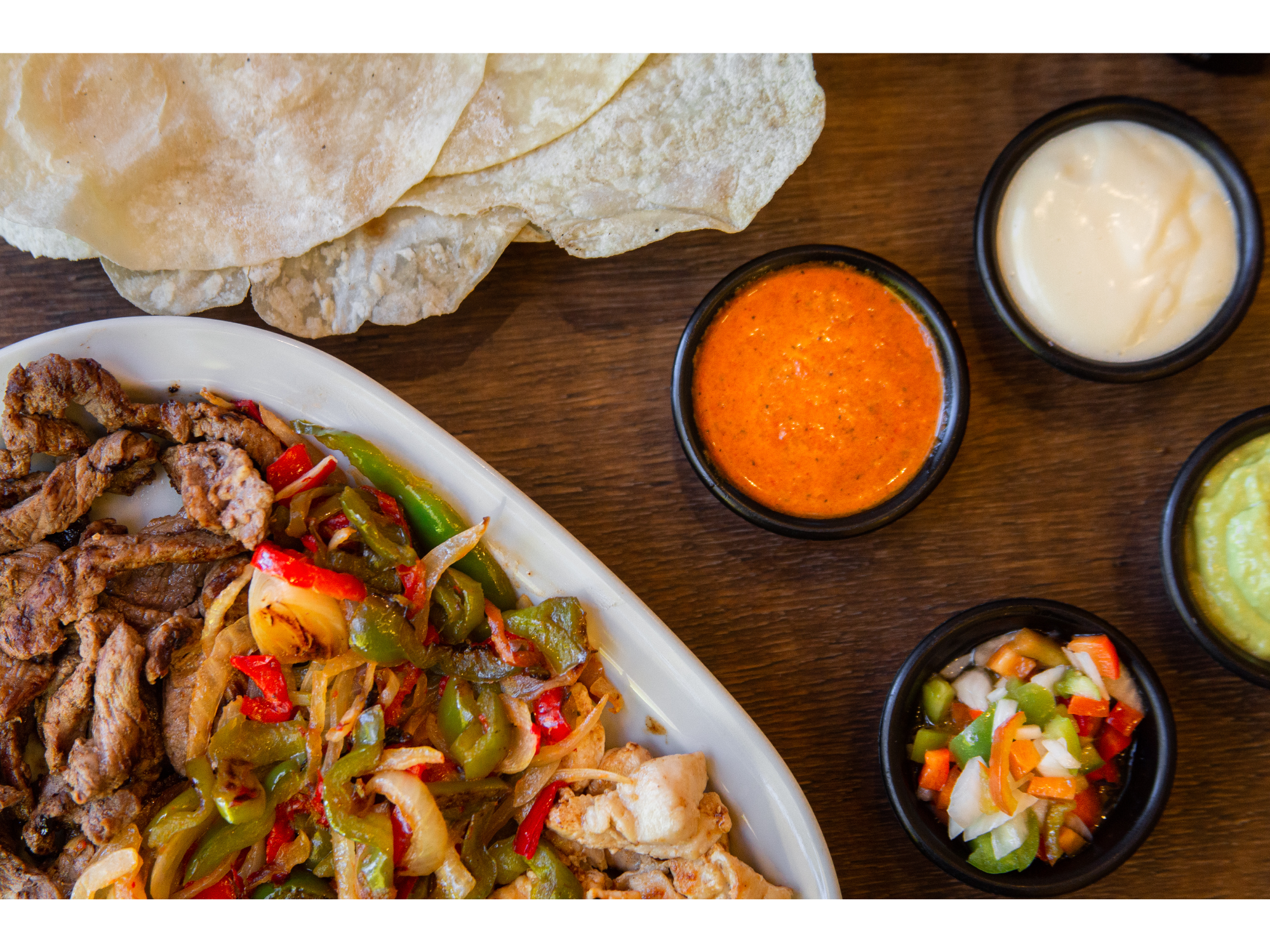 Fajita Mixta (para una persona)