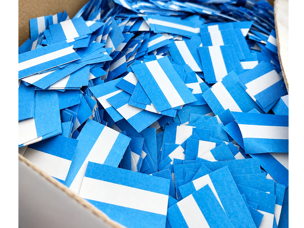 Confeti Bandera Argentina (por KG)
