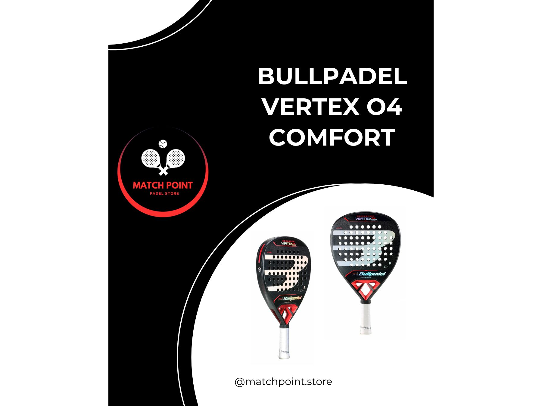 BULLPADEL vertex 04 comfort