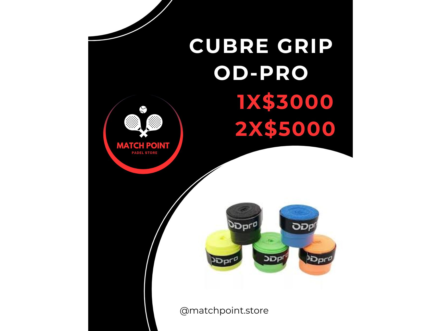 2 cubre grips OD-PRO