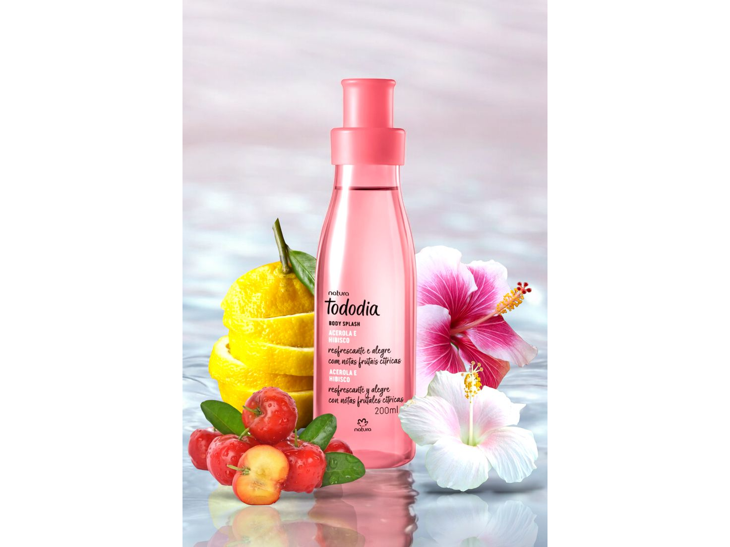 Body splash Acerola e hibisco