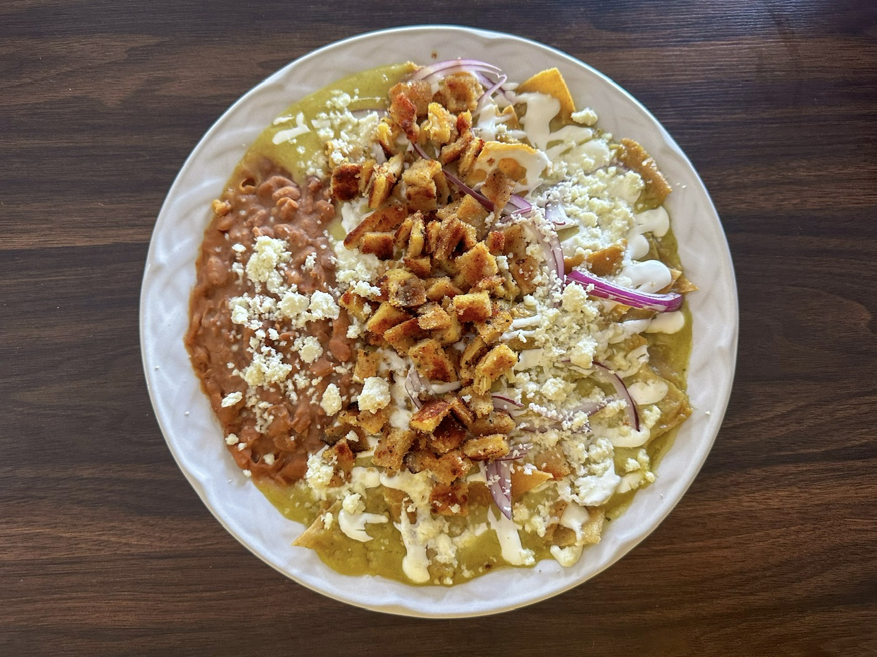 Chilaquiles verdes