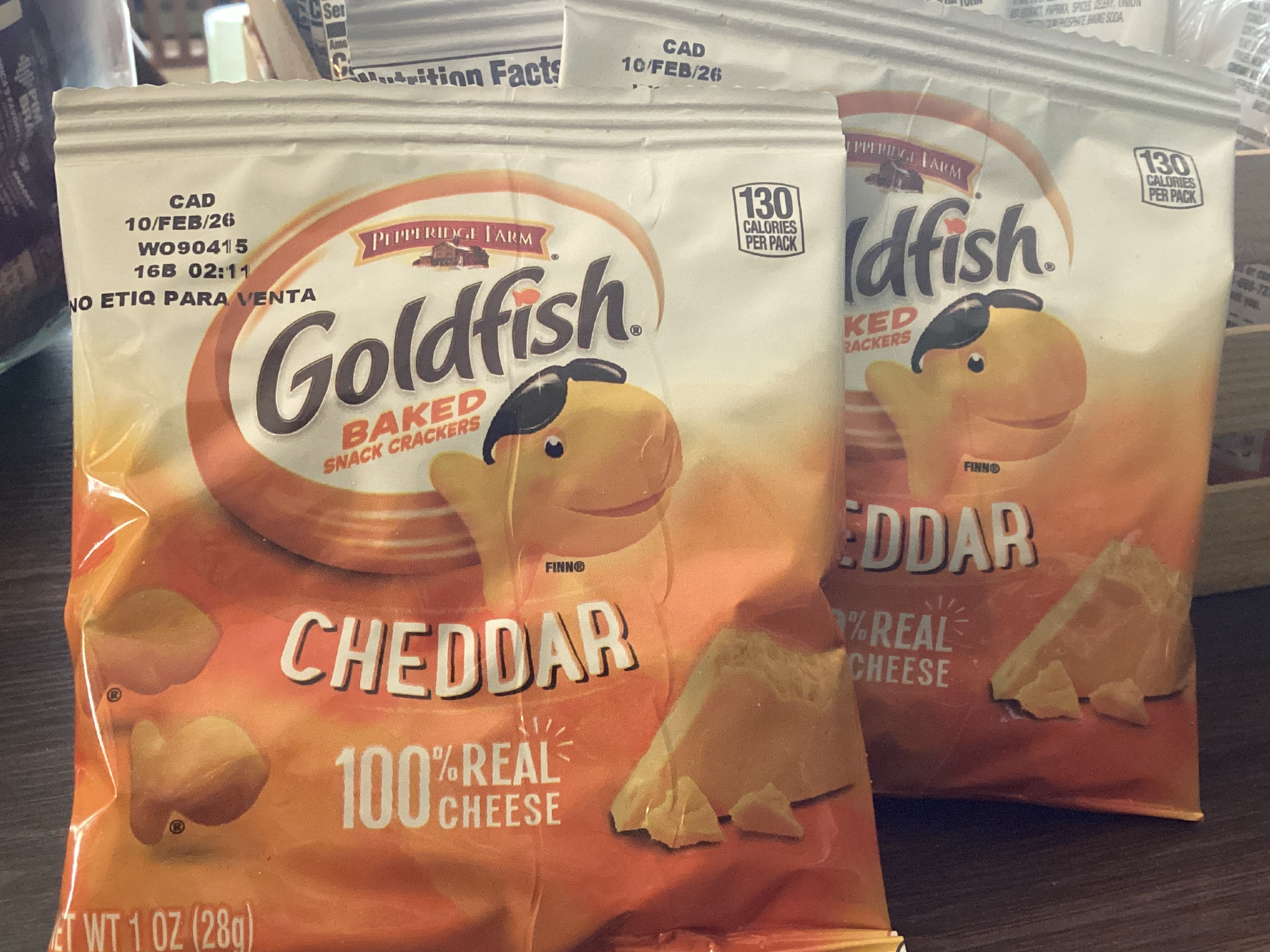 Goldfish crackers