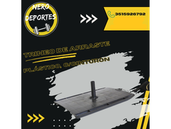 Trineo de arrastre plástico c/cinturón