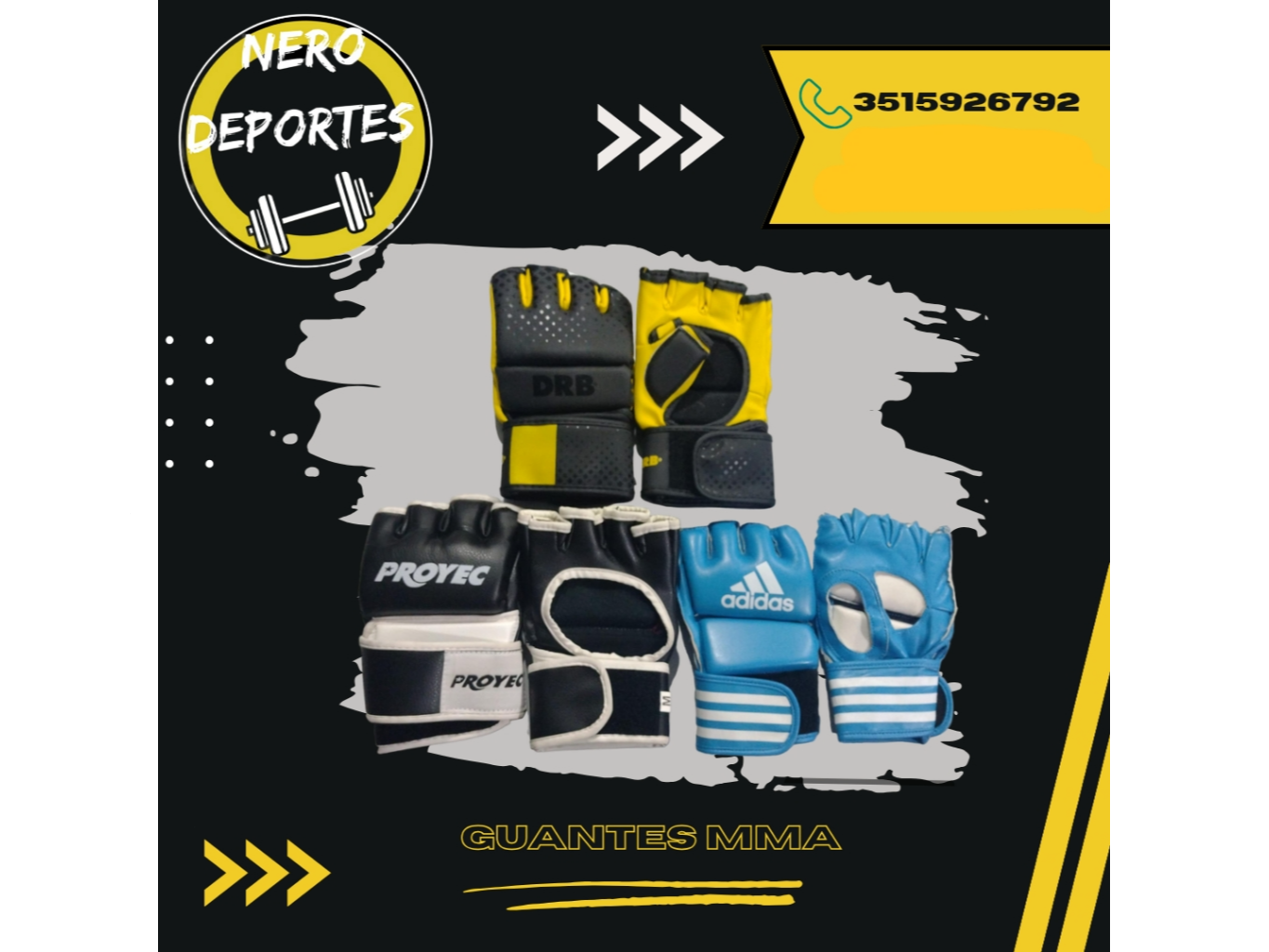 Guantes mma