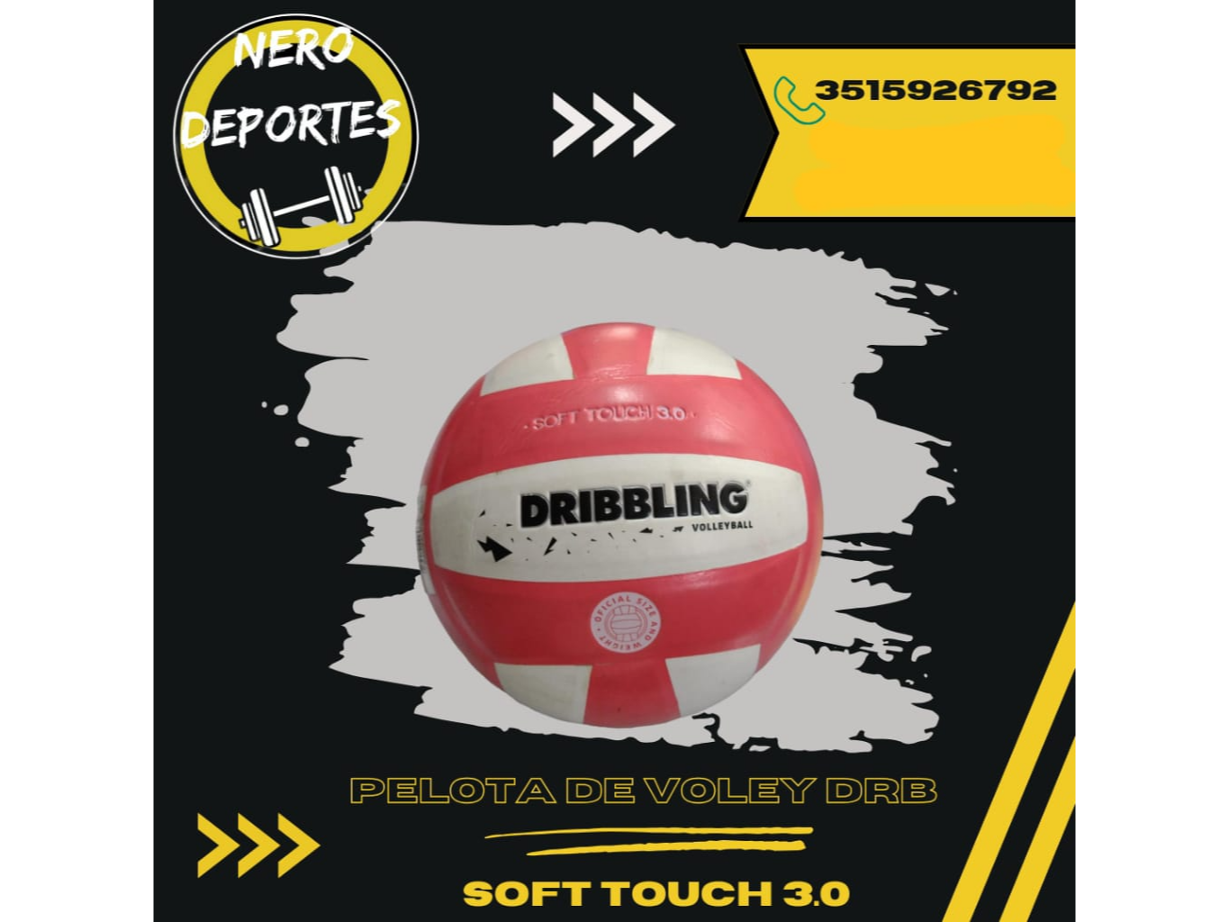Pelota Voley Soft Touch 3.0