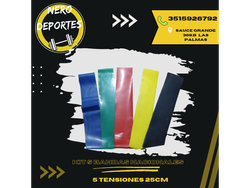 Banda circular x 5 tensiones 25 cm NACIONALES