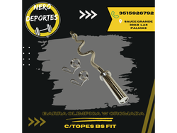 Barra w cromada olimpica