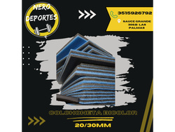 Colchonetas bicolor común y antideslizante