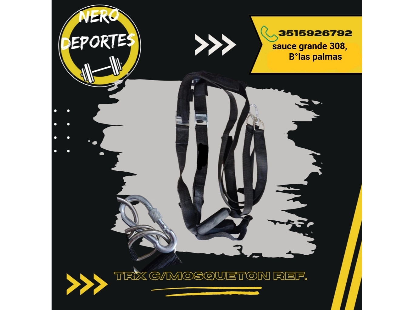 Trx con atraque metálico