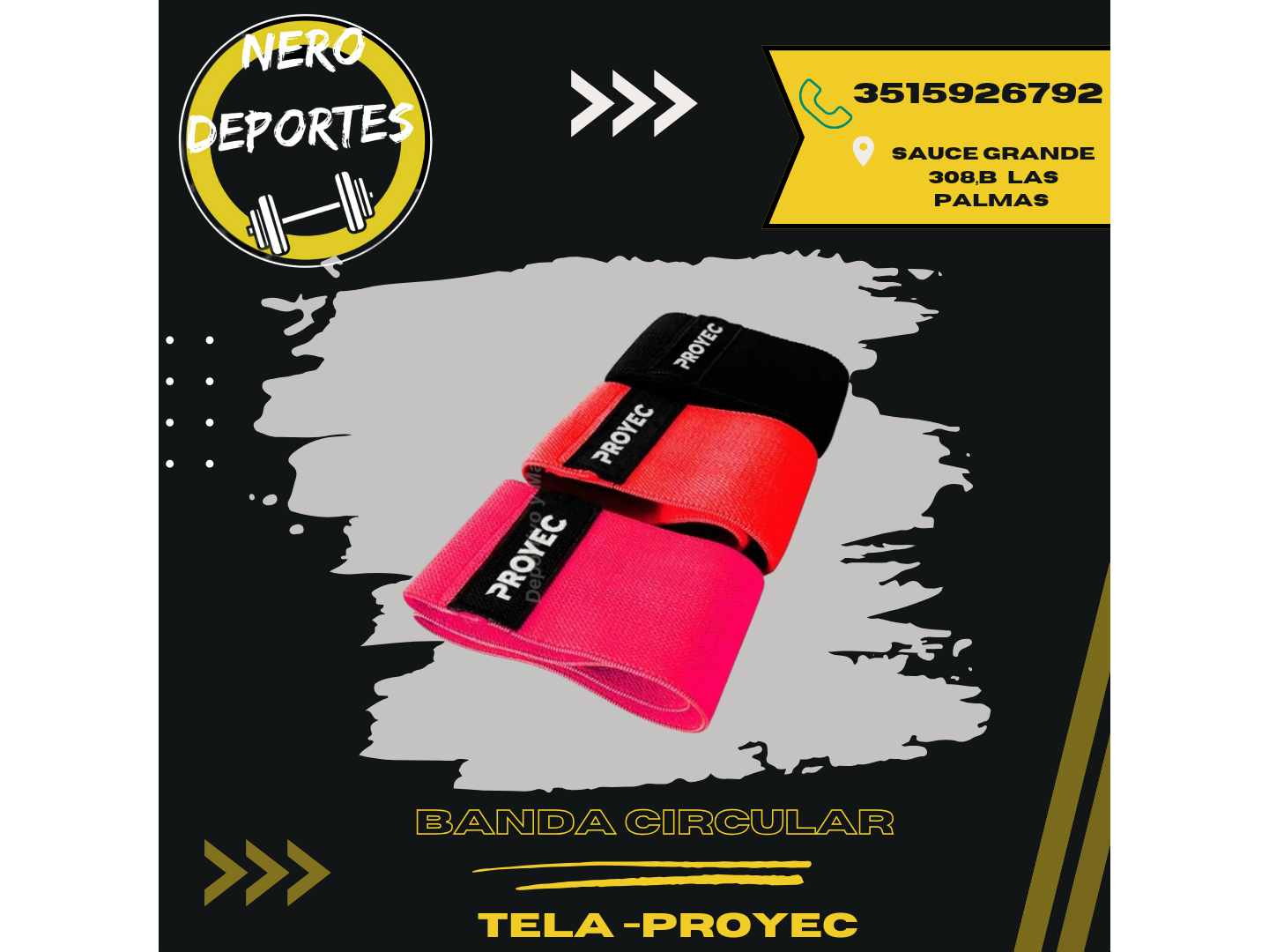 Banda circular tela proyec tela Hop o hoop