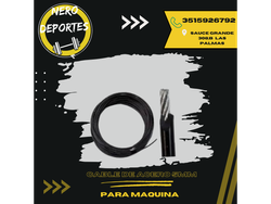 Cable para maquina 5 y 6 mm precio por mt