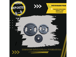 Liquidación! Discos  5 kg premium  30mm
