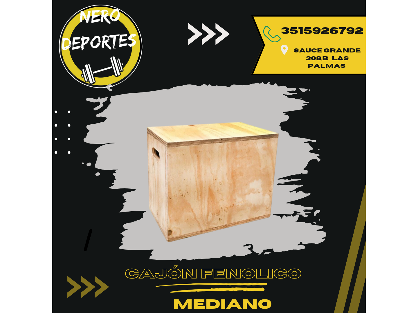 Cajón fenolico mediano