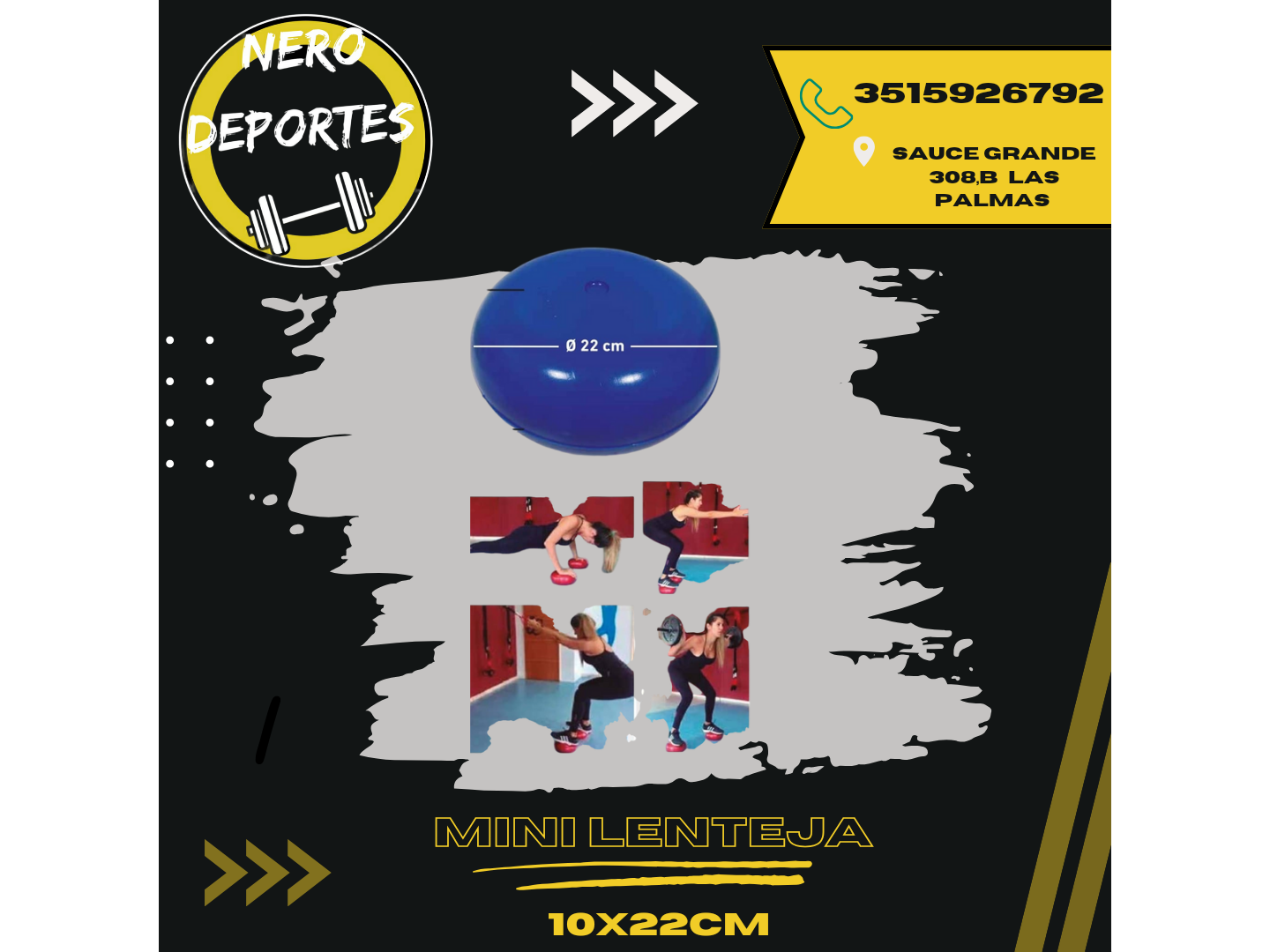 Mini lenteja 10x22cm