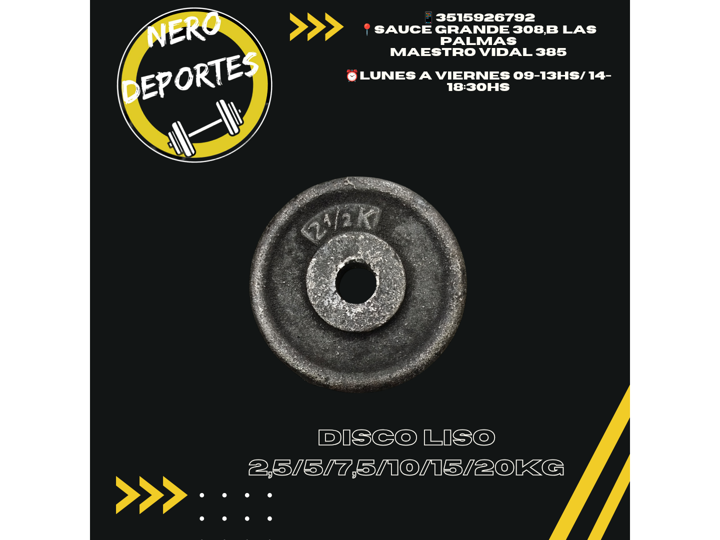 Discos lisos 30 mm