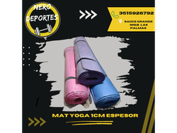 Mat de yoga 1cm espesor