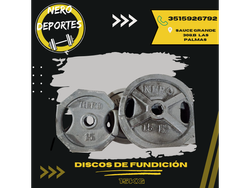 Discos de fundición 15kg