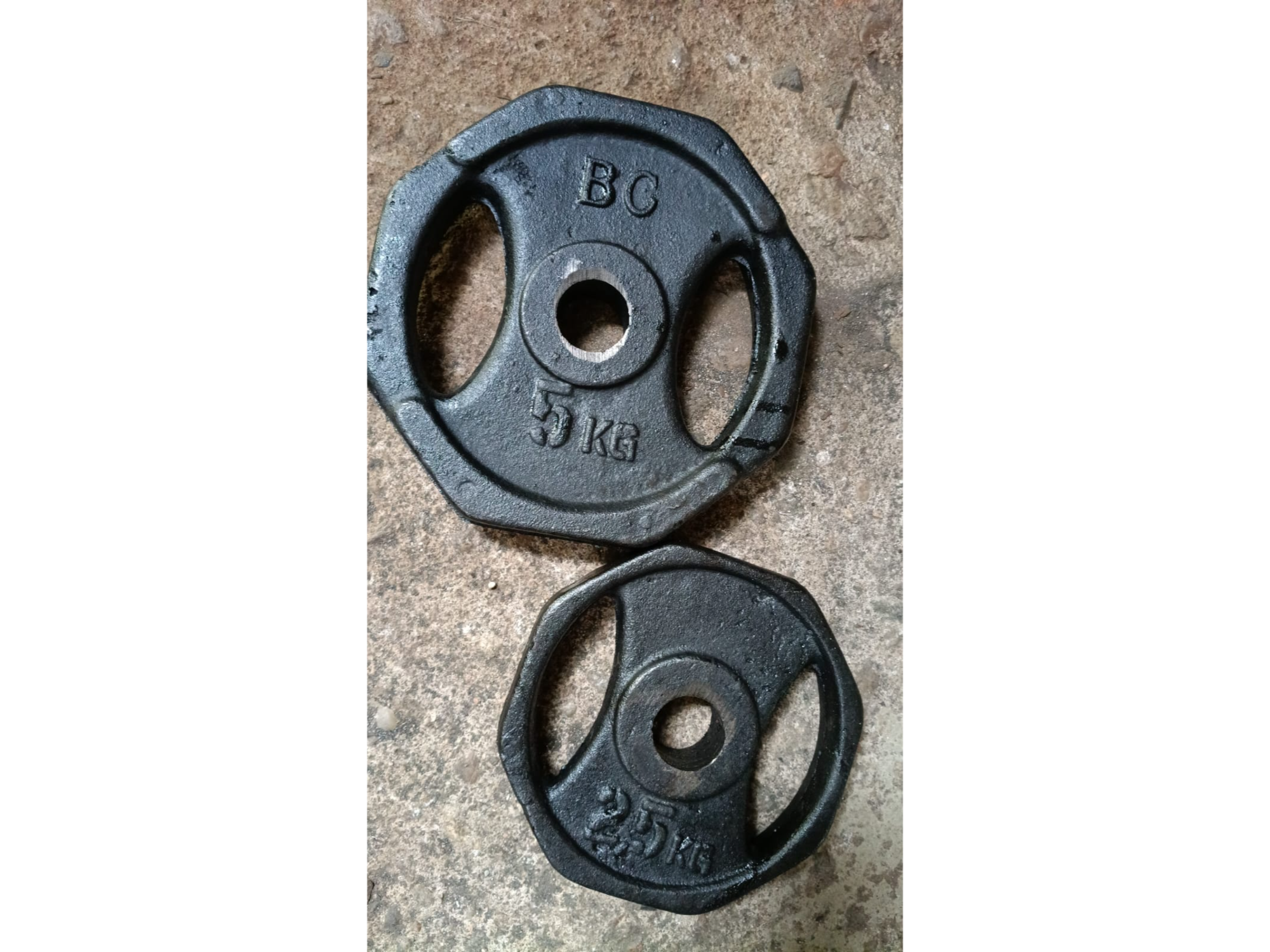 Discos con  agarre 30 mm - $2500 el kilo