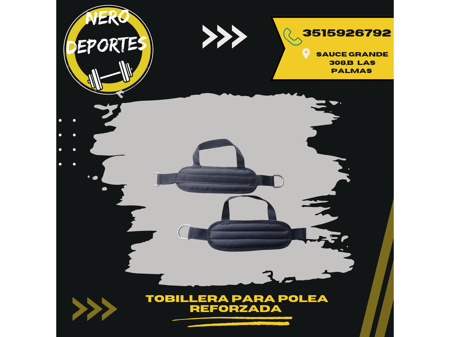 Tobillera para POLEA reforzada