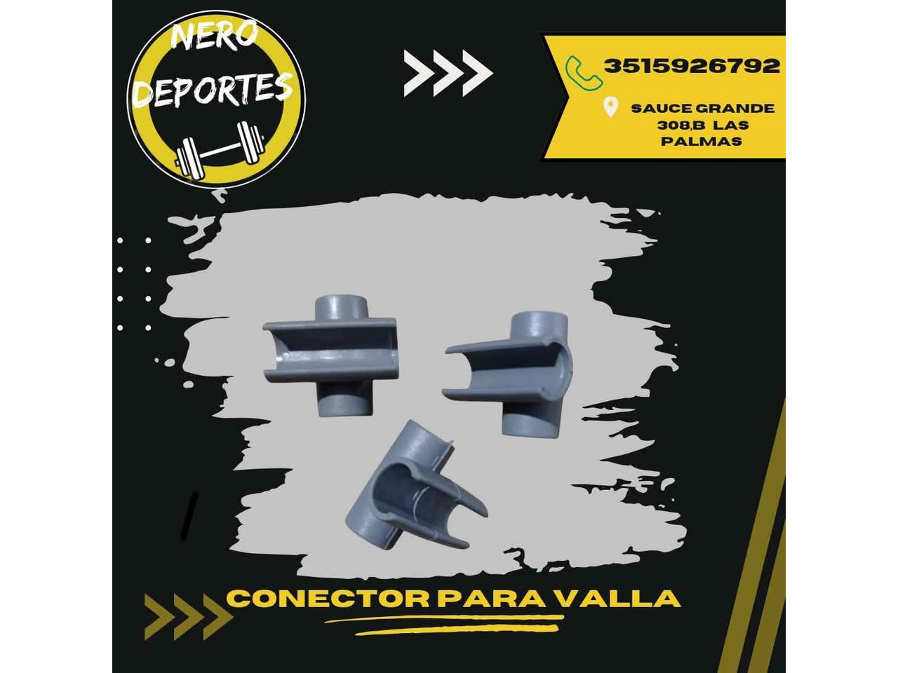 Conector valla