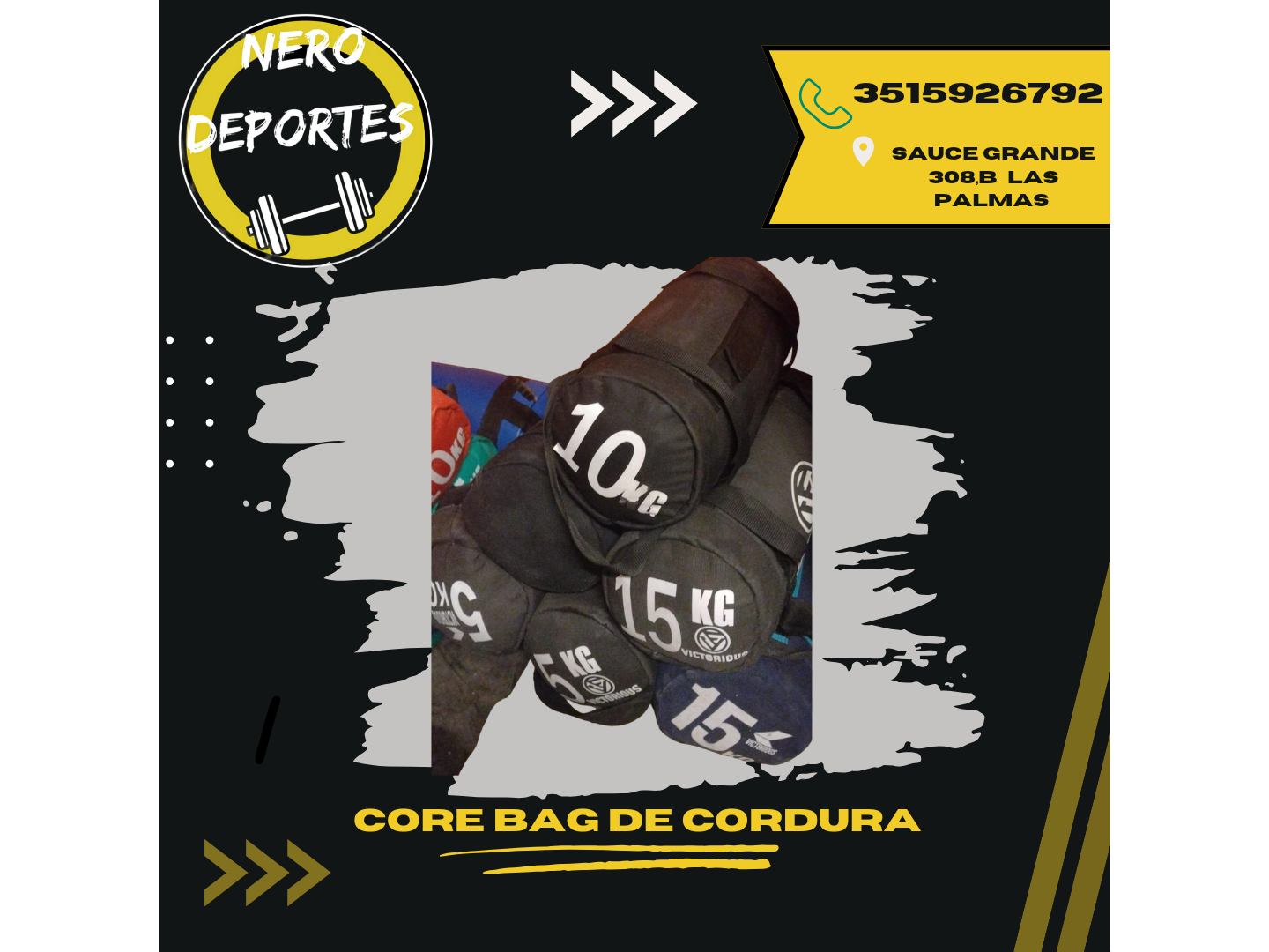 Core bag de cordura