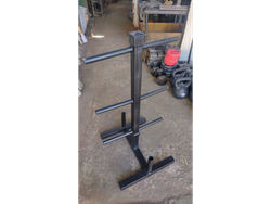 Porta discos 3 niveles 30 mm + 2 portabarras