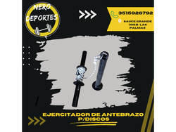 Ejercitador de antebrazo para colgar discos