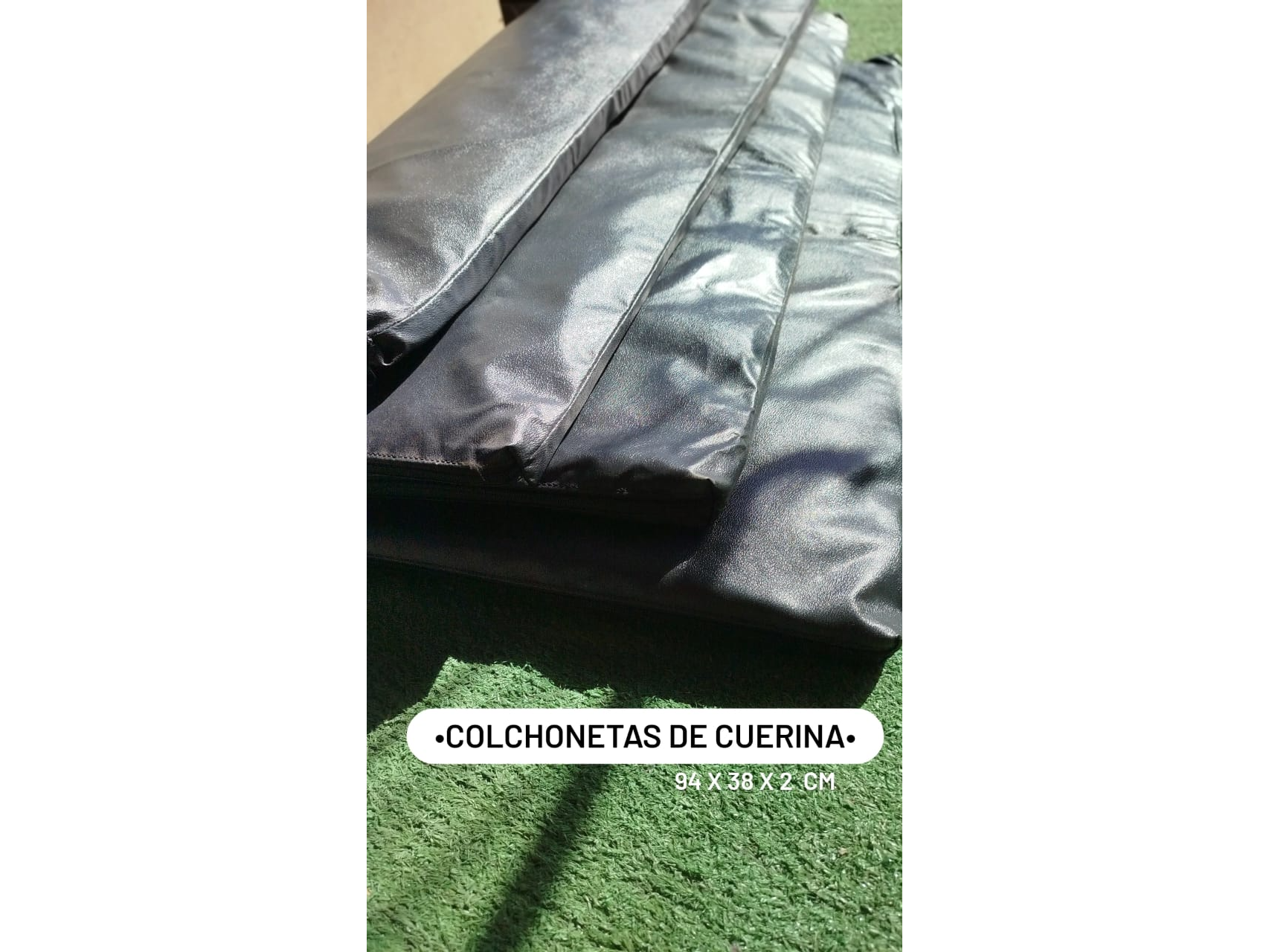 Colchoneta cuerina 94 x 38 x 2 cm