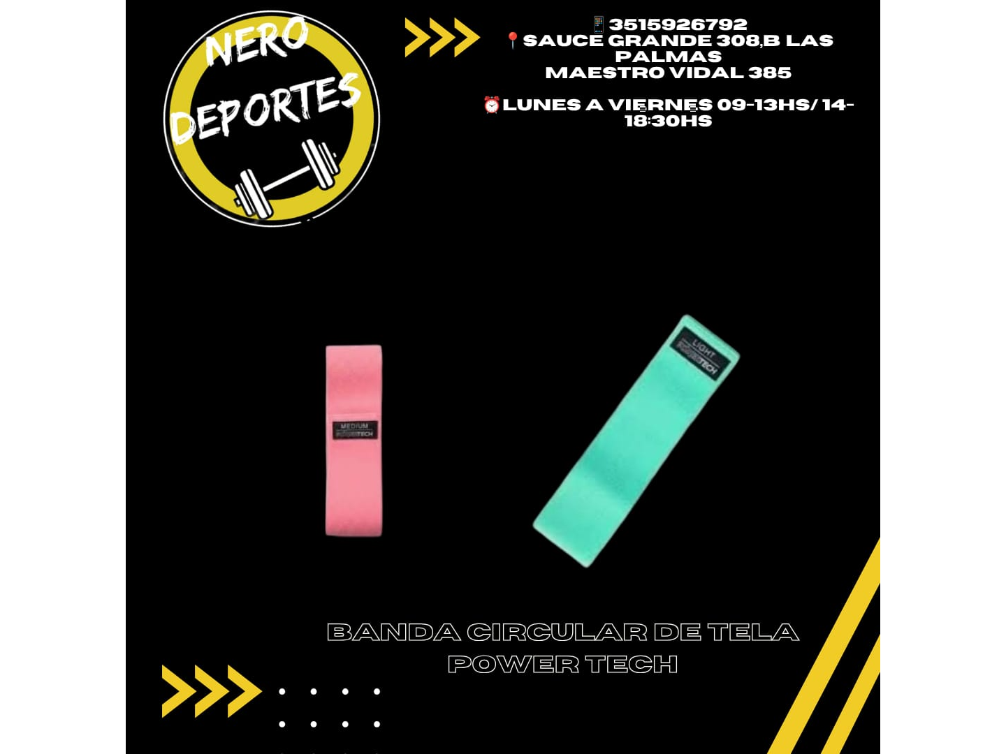 Banda circular tela reforzada