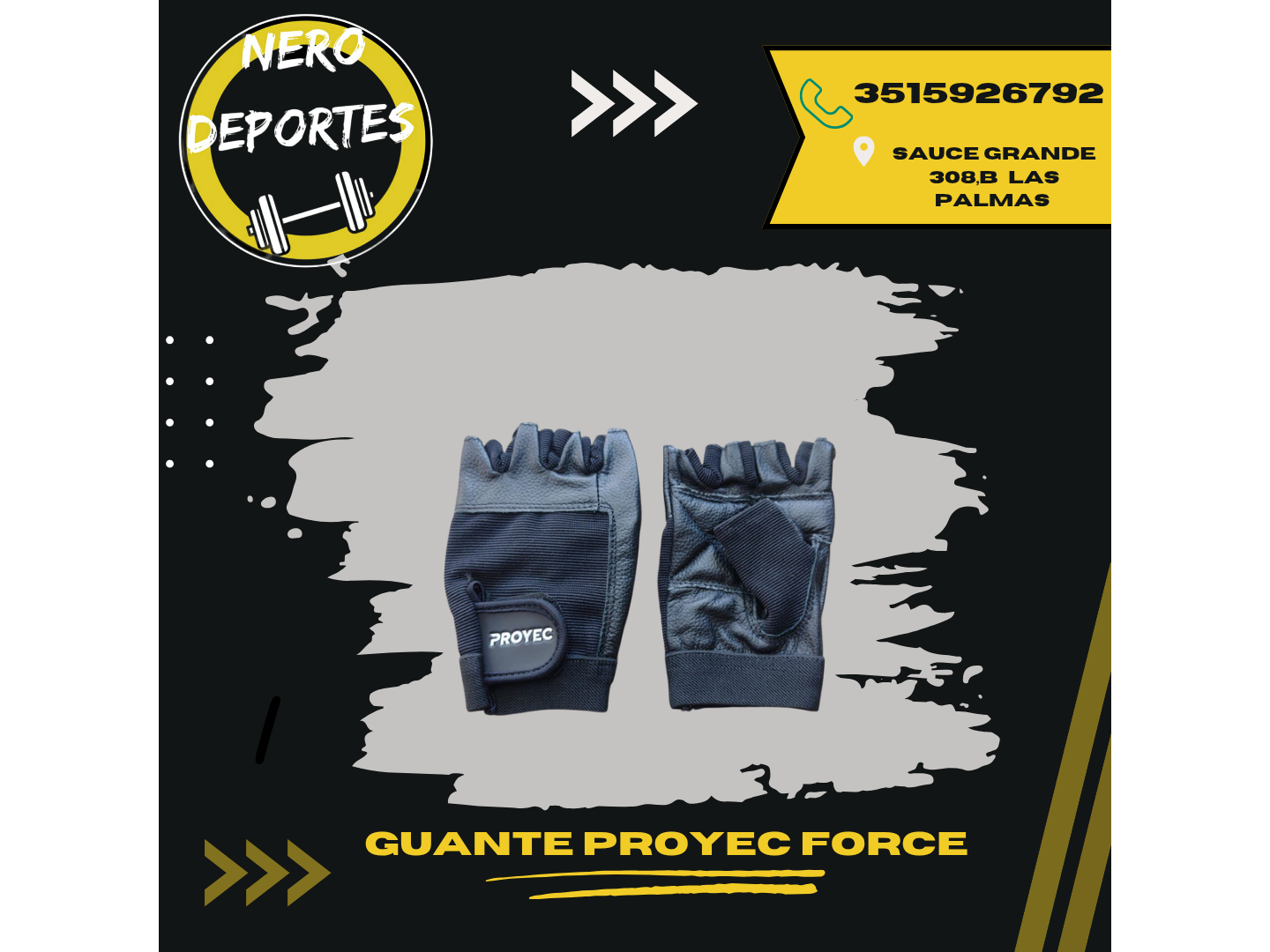 Guante proyec force T: s-m-l