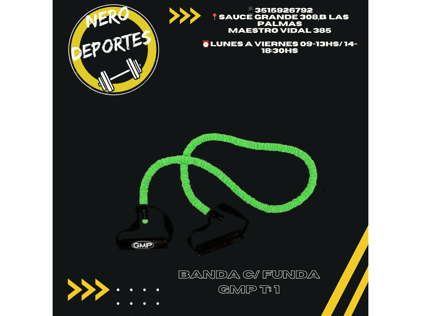 Banda con funda GMP T1
