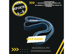 Banda para dominadas 40mm
