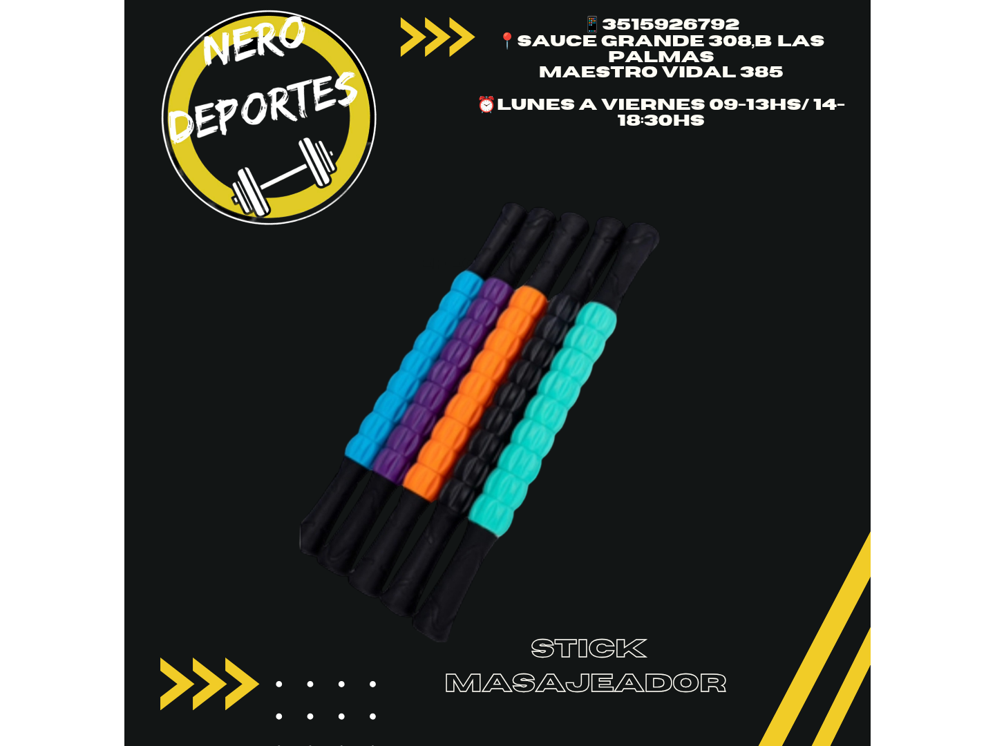 Stick masajeador