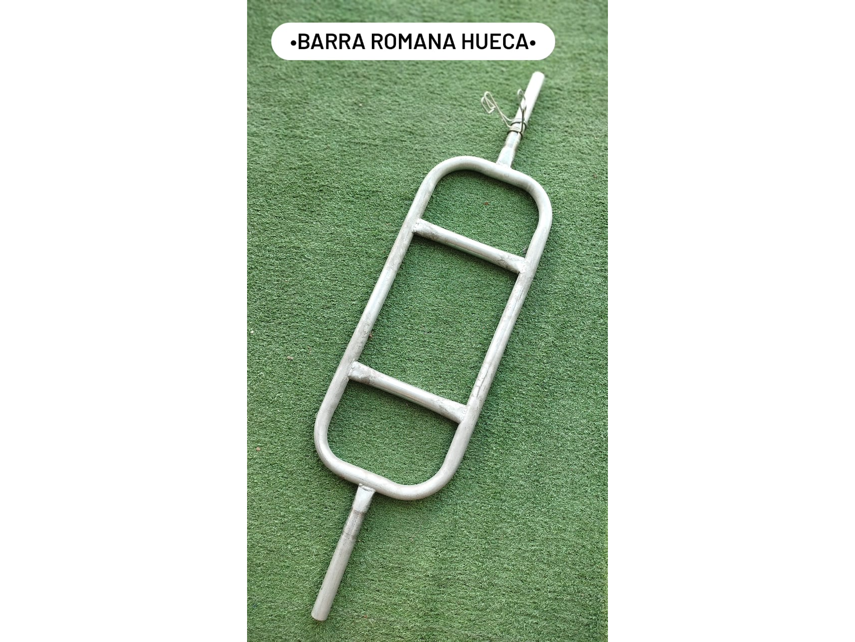 Barra romana  hueca