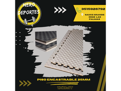 Piso encastrable 25mm 1x1mt