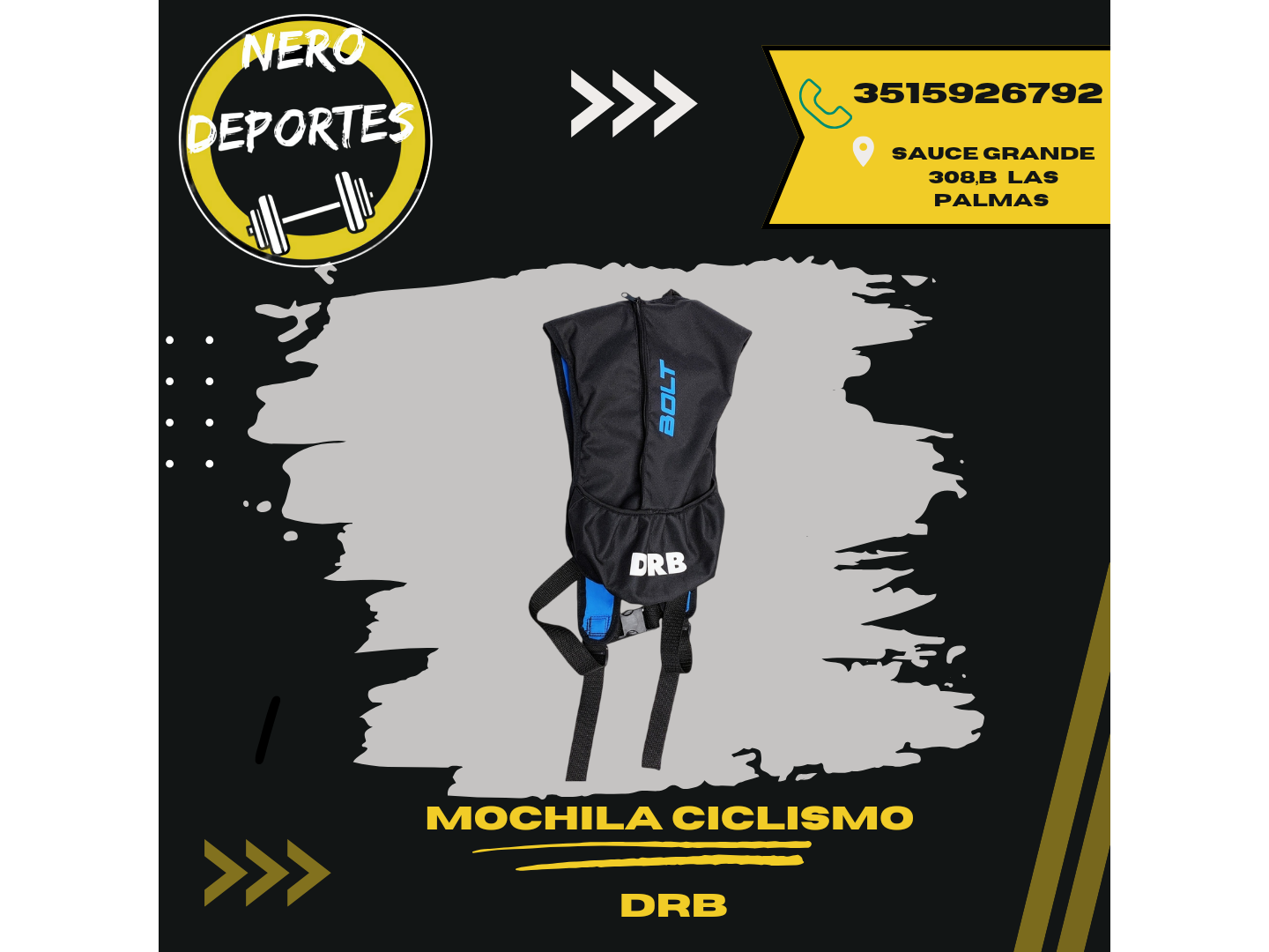 Mochila de ciclismo drb
